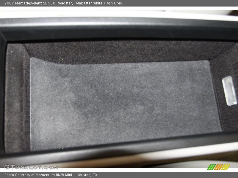 Alabaster White / Ash Grey 2007 Mercedes-Benz SL 550 Roadster
