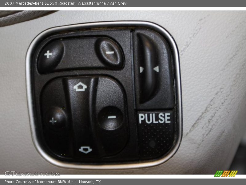 Alabaster White / Ash Grey 2007 Mercedes-Benz SL 550 Roadster