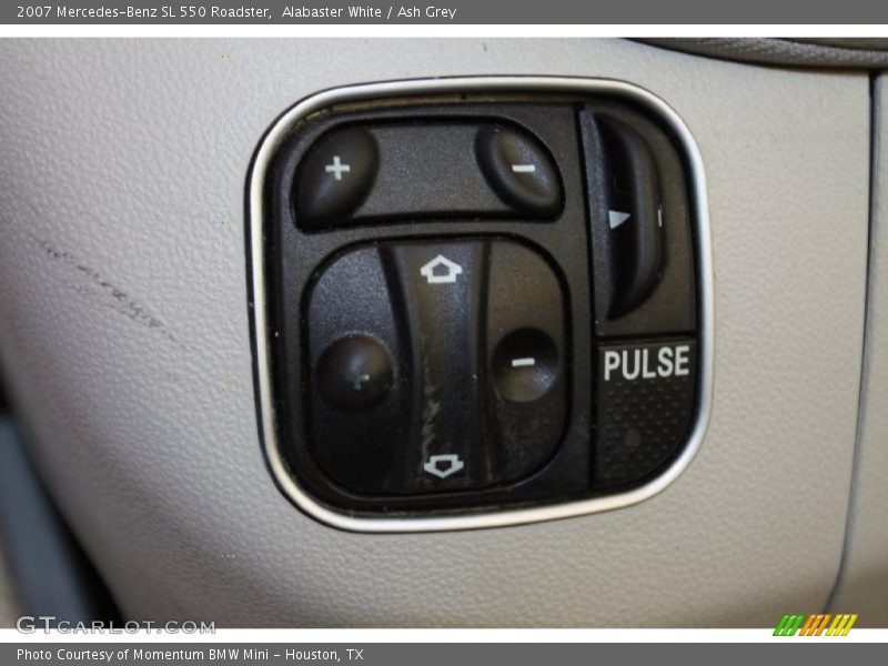 Alabaster White / Ash Grey 2007 Mercedes-Benz SL 550 Roadster