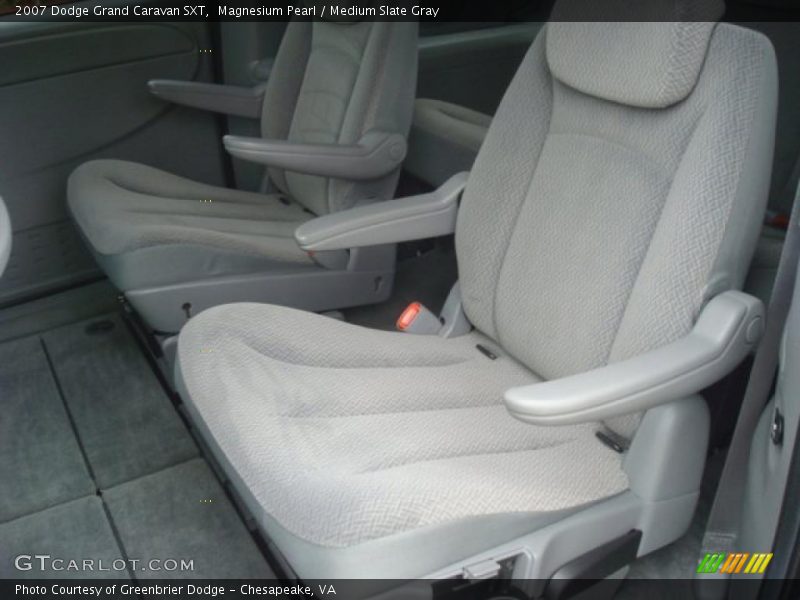 Magnesium Pearl / Medium Slate Gray 2007 Dodge Grand Caravan SXT