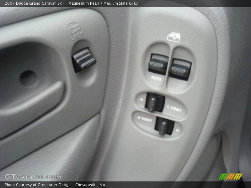 Magnesium Pearl / Medium Slate Gray 2007 Dodge Grand Caravan SXT