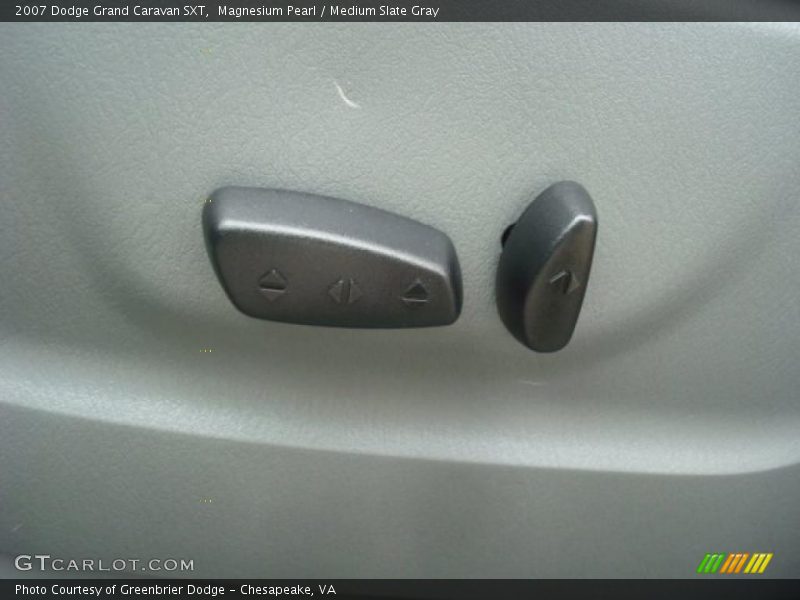 Magnesium Pearl / Medium Slate Gray 2007 Dodge Grand Caravan SXT