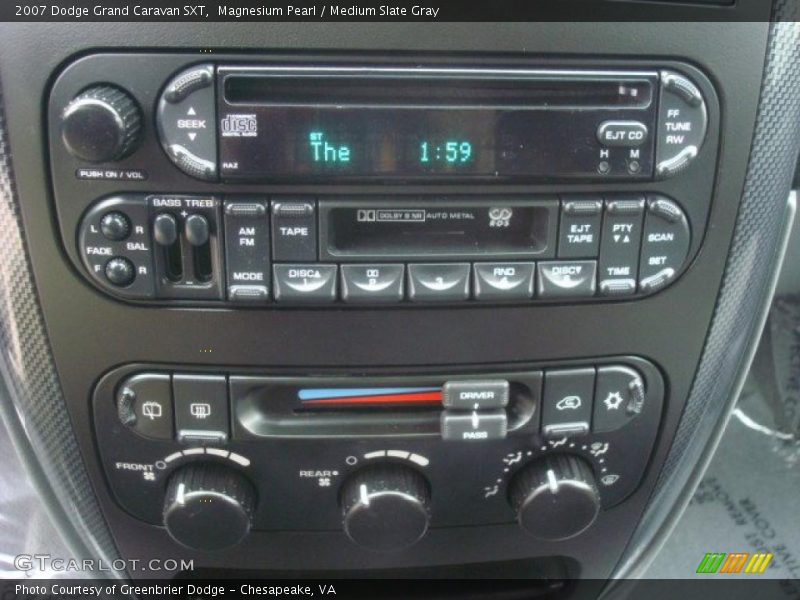 Magnesium Pearl / Medium Slate Gray 2007 Dodge Grand Caravan SXT