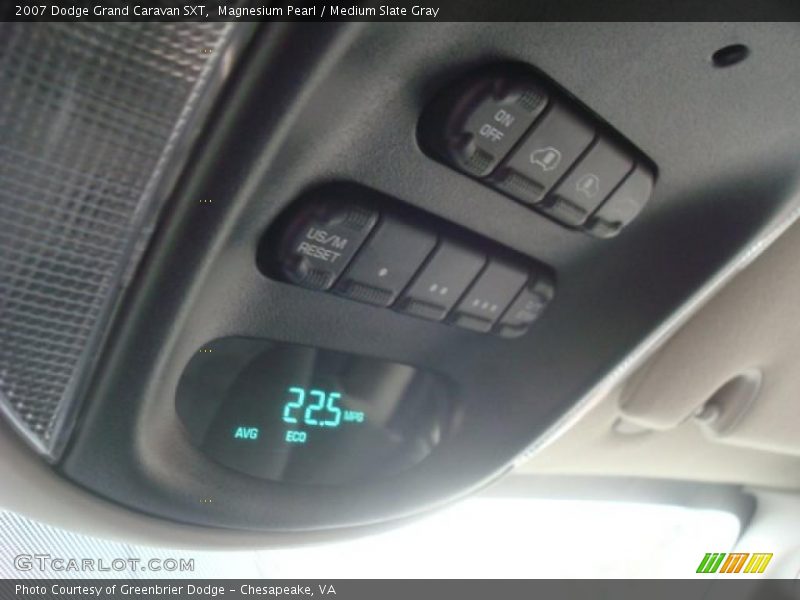Magnesium Pearl / Medium Slate Gray 2007 Dodge Grand Caravan SXT