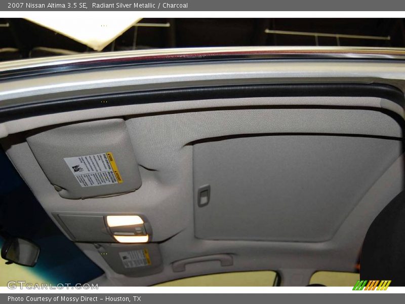 Radiant Silver Metallic / Charcoal 2007 Nissan Altima 3.5 SE