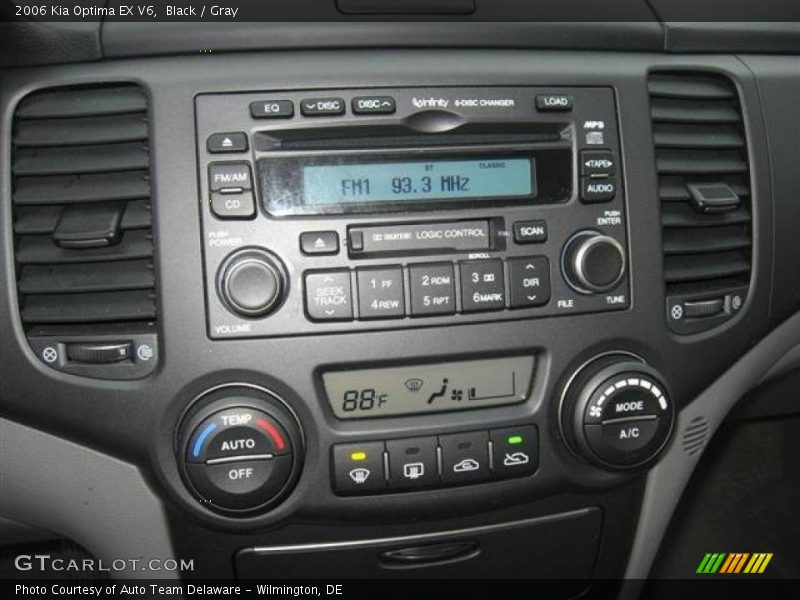 Controls of 2006 Optima EX V6