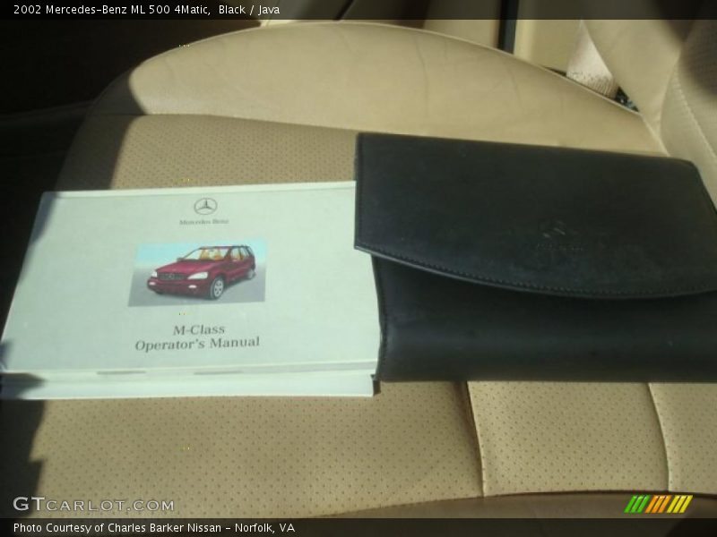 Black / Java 2002 Mercedes-Benz ML 500 4Matic