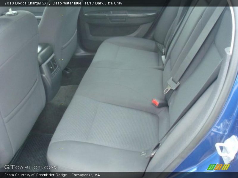 Deep Water Blue Pearl / Dark Slate Gray 2010 Dodge Charger SXT