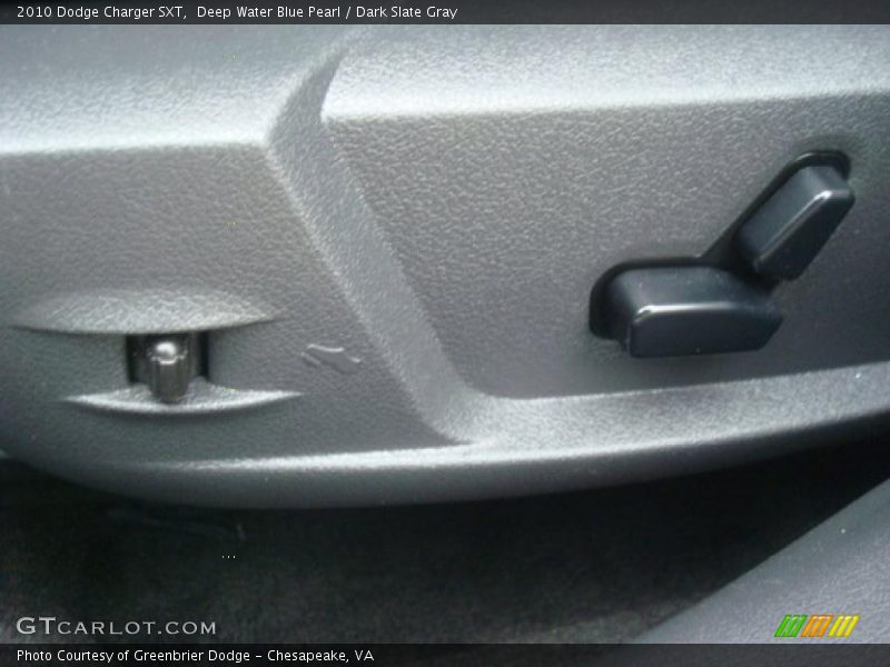 Deep Water Blue Pearl / Dark Slate Gray 2010 Dodge Charger SXT