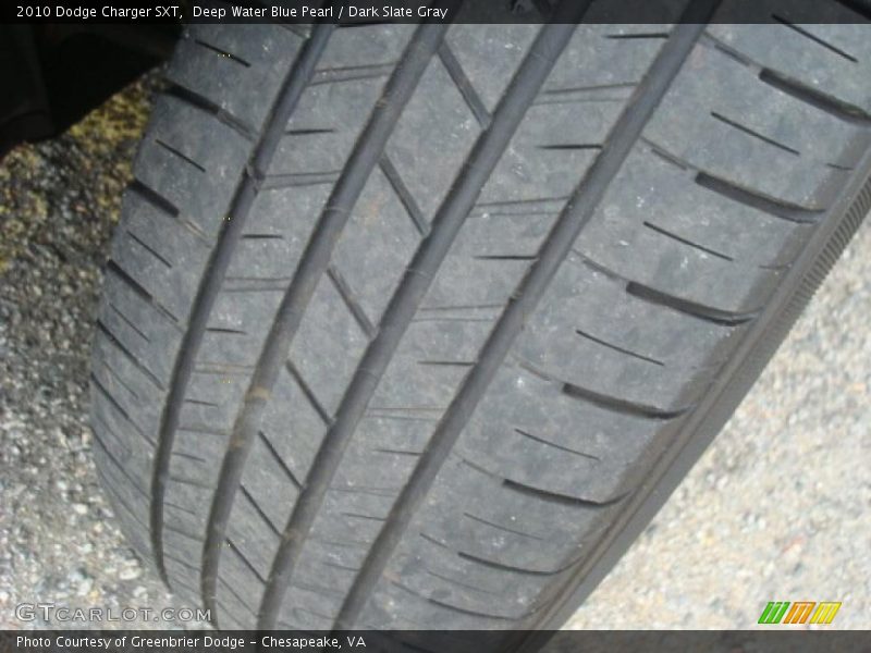 Deep Water Blue Pearl / Dark Slate Gray 2010 Dodge Charger SXT