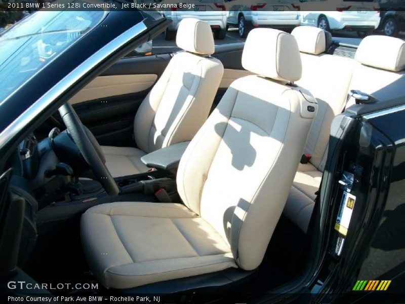  2011 1 Series 128i Convertible Savanna Beige Interior