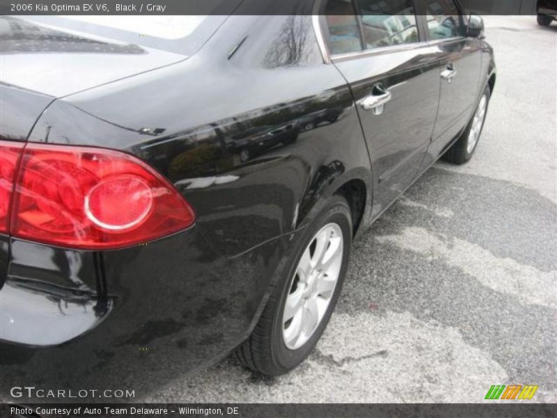 Black / Gray 2006 Kia Optima EX V6