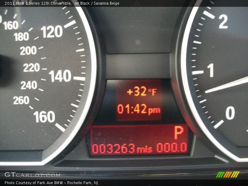 Jet Black / Savanna Beige 2011 BMW 1 Series 128i Convertible