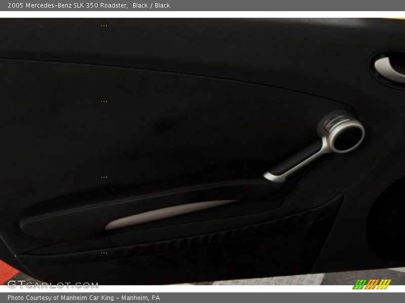 Black / Black 2005 Mercedes-Benz SLK 350 Roadster