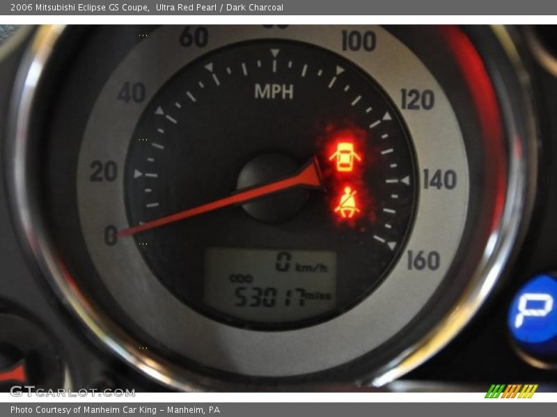 Ultra Red Pearl / Dark Charcoal 2006 Mitsubishi Eclipse GS Coupe