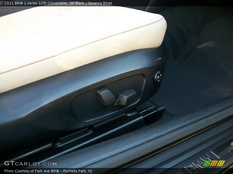 Jet Black / Savanna Beige 2011 BMW 1 Series 128i Convertible