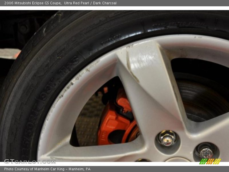 Ultra Red Pearl / Dark Charcoal 2006 Mitsubishi Eclipse GS Coupe