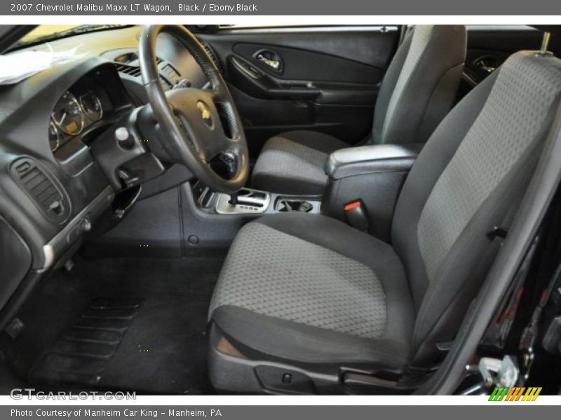  2007 Malibu Maxx LT Wagon Ebony Black Interior
