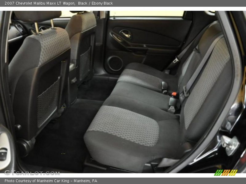  2007 Malibu Maxx LT Wagon Ebony Black Interior