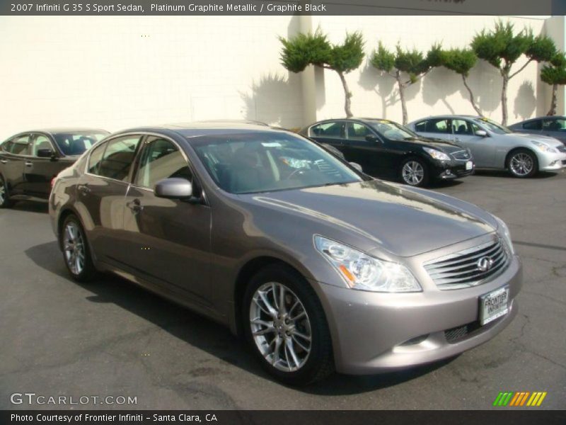  2007 G 35 S Sport Sedan Platinum Graphite Metallic