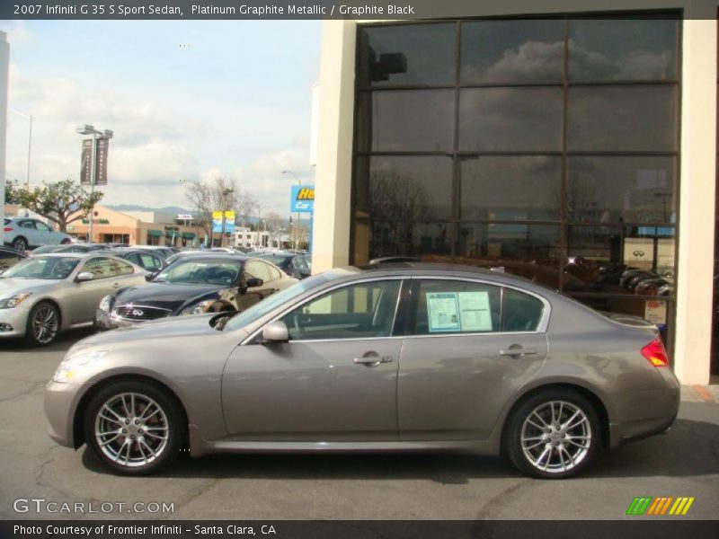  2007 G 35 S Sport Sedan Platinum Graphite Metallic