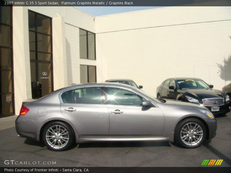 Platinum Graphite Metallic / Graphite Black 2007 Infiniti G 35 S Sport Sedan