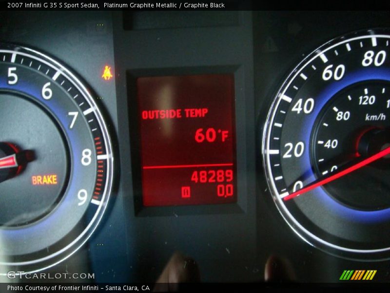Platinum Graphite Metallic / Graphite Black 2007 Infiniti G 35 S Sport Sedan