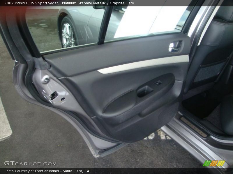 Platinum Graphite Metallic / Graphite Black 2007 Infiniti G 35 S Sport Sedan