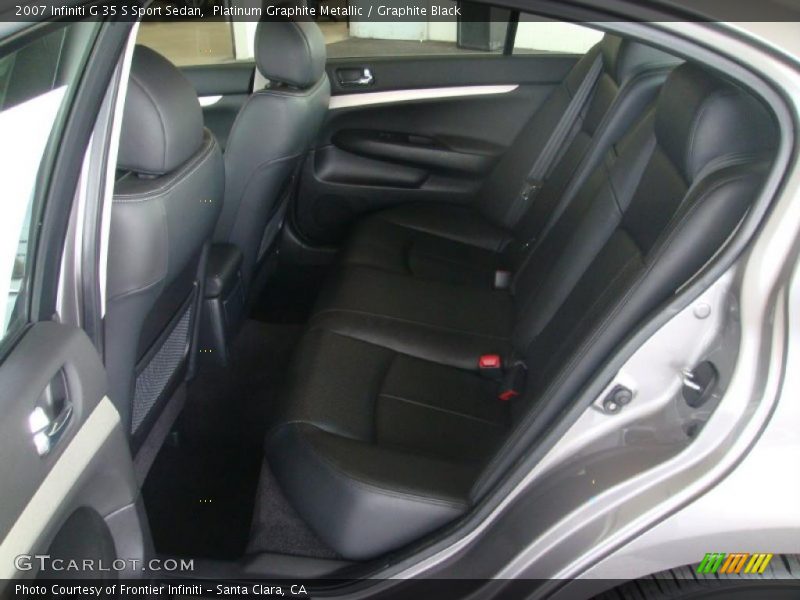 Platinum Graphite Metallic / Graphite Black 2007 Infiniti G 35 S Sport Sedan