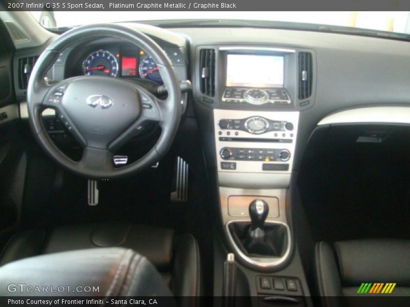  2007 G 35 S Sport Sedan Graphite Black Interior