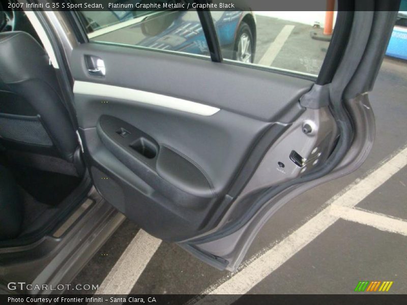 Platinum Graphite Metallic / Graphite Black 2007 Infiniti G 35 S Sport Sedan