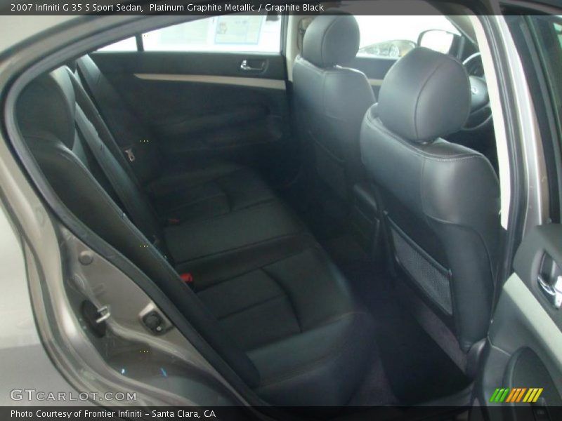 Platinum Graphite Metallic / Graphite Black 2007 Infiniti G 35 S Sport Sedan