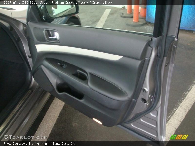 Platinum Graphite Metallic / Graphite Black 2007 Infiniti G 35 S Sport Sedan