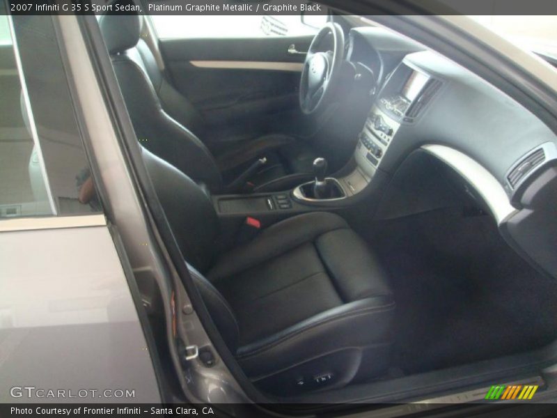 Platinum Graphite Metallic / Graphite Black 2007 Infiniti G 35 S Sport Sedan