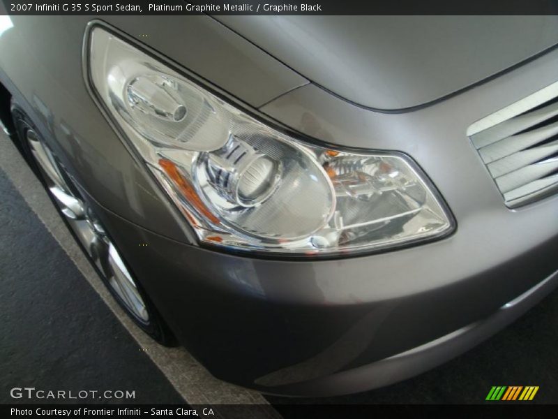 Platinum Graphite Metallic / Graphite Black 2007 Infiniti G 35 S Sport Sedan