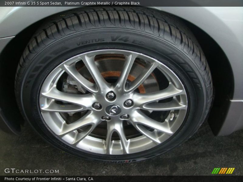  2007 G 35 S Sport Sedan Wheel