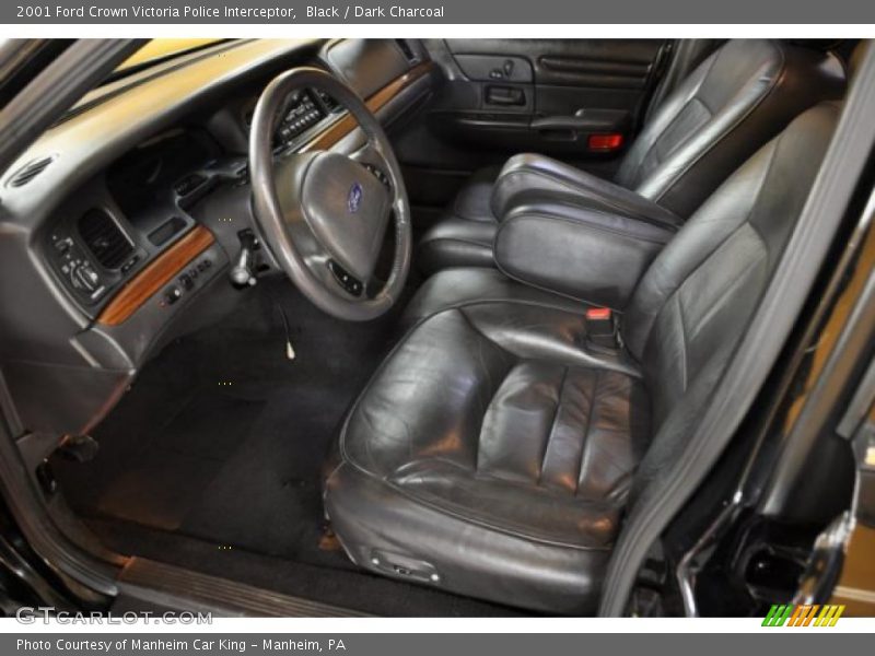  2001 Crown Victoria Police Interceptor Dark Charcoal Interior