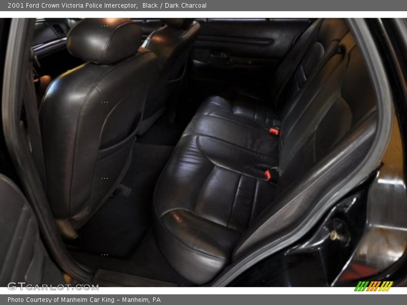 Black / Dark Charcoal 2001 Ford Crown Victoria Police Interceptor