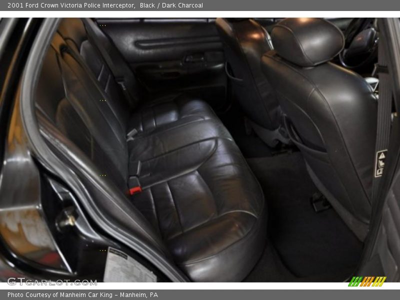 Black / Dark Charcoal 2001 Ford Crown Victoria Police Interceptor