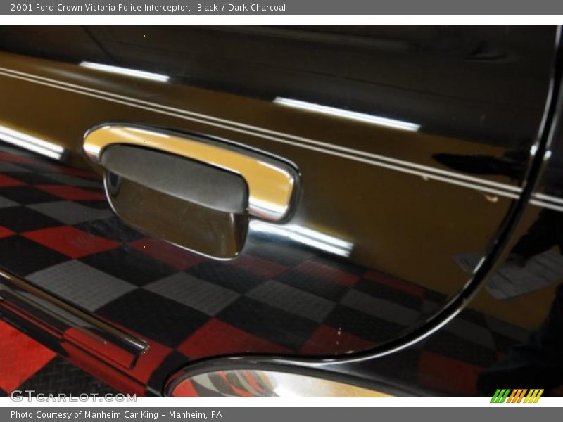 Black / Dark Charcoal 2001 Ford Crown Victoria Police Interceptor