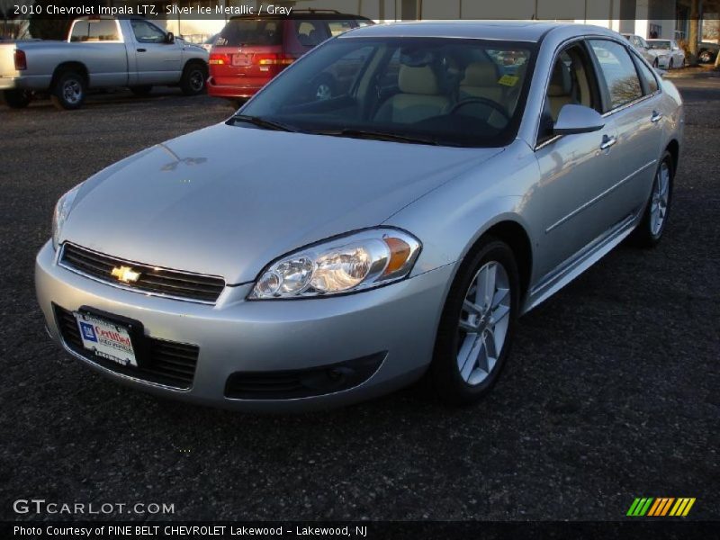 Silver Ice Metallic / Gray 2010 Chevrolet Impala LTZ