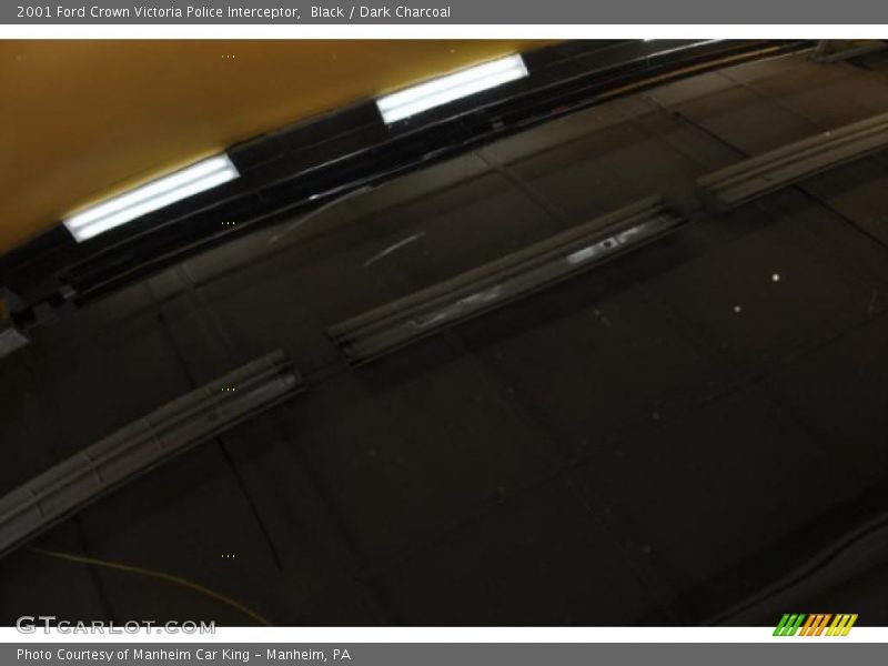 Black / Dark Charcoal 2001 Ford Crown Victoria Police Interceptor