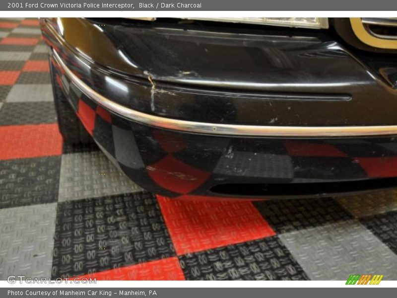 Black / Dark Charcoal 2001 Ford Crown Victoria Police Interceptor