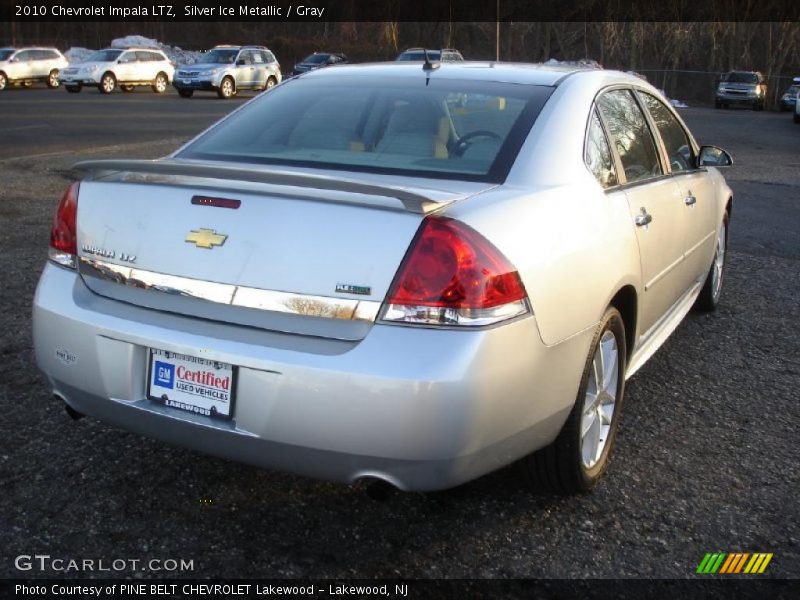 Silver Ice Metallic / Gray 2010 Chevrolet Impala LTZ