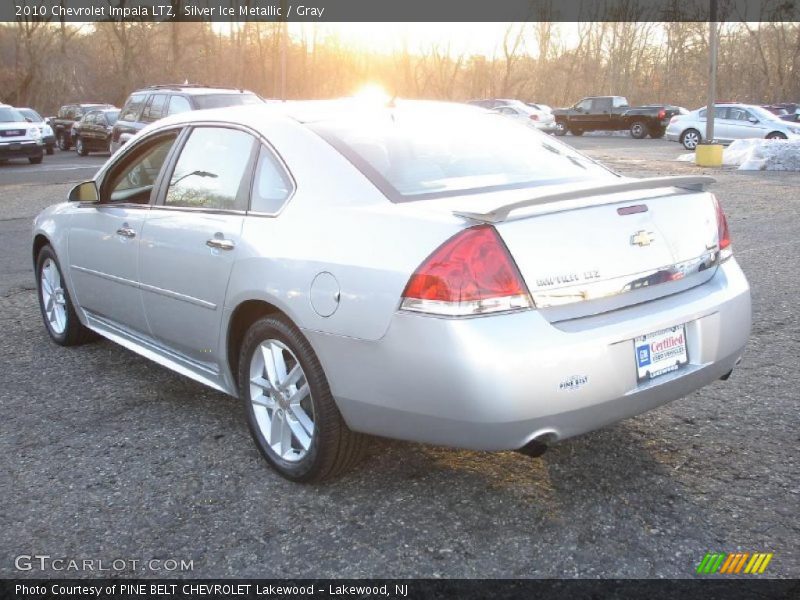 Silver Ice Metallic / Gray 2010 Chevrolet Impala LTZ