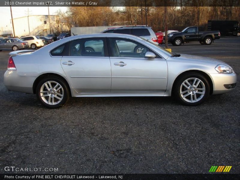 Silver Ice Metallic / Gray 2010 Chevrolet Impala LTZ