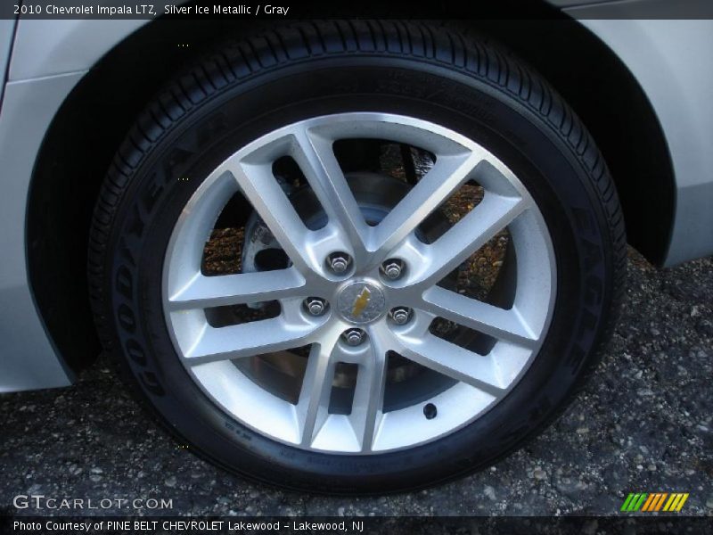 Silver Ice Metallic / Gray 2010 Chevrolet Impala LTZ