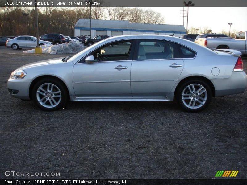 Silver Ice Metallic / Gray 2010 Chevrolet Impala LTZ