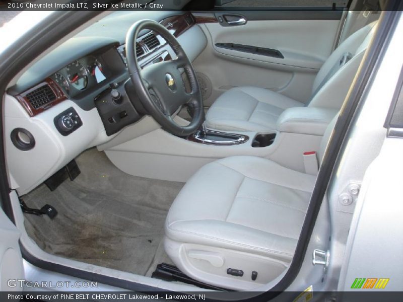 Silver Ice Metallic / Gray 2010 Chevrolet Impala LTZ