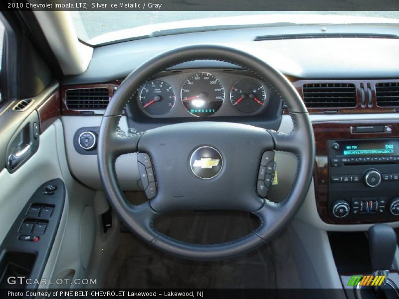 Silver Ice Metallic / Gray 2010 Chevrolet Impala LTZ